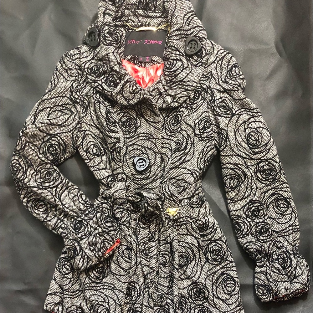 Betsey Johnson peacoat for sale